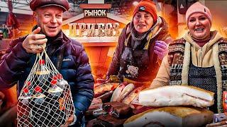 ТАКОЙ РЫНОК ВИЖУ ВПЕРВЫЕ!! ОДЕССА ПРИВОЗ.  САМЫЙ БЫСТРЫЙ РЕЦЕПТ САЛА "ОЙ"