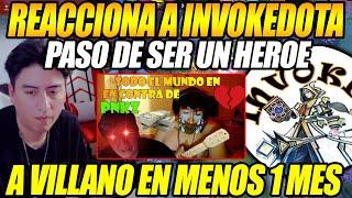 PNKZ reacciona a INVOKEDDOTA!! paso de ser HEROE a VILLANO en menos de 1 MES