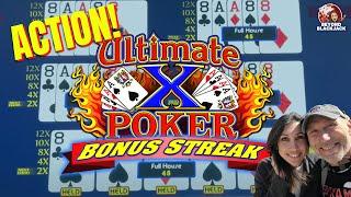 ️ LOTS OF ACTION!! BONUS STREAK VIDEO POKER #videopoker #lasvegas #slots