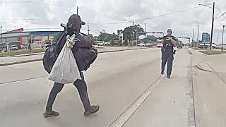 Man Armed With Bat And Rock Gets Shot By Houston Cop