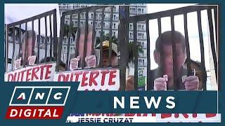 Various groups stage rally in Quezon City to express support for ex-pres. Duterte's arrest | ANC