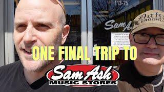 Sam Ash Music Closing Down -We Take One Last Visit