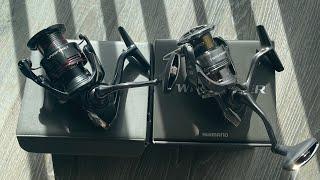 SHIMANO VANFORD FA 3000HG/TWIN POWER FE 3000XG UNBOXING/INITIAL IMPRESSIONS