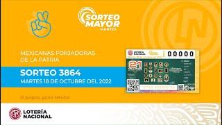 Sorteo Mayor No. 3864 "Mexicanas Forjadoras de la Patria."