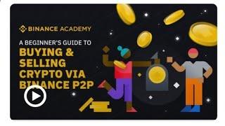 BINANCE P2P QUIZ (New  P2P users: Extra Reward after you complete this Learn & Earn quiz @BinanceYoutube