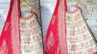 pure patola ikkat n bandhej dupatta |Anjani Boutique