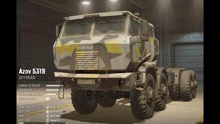 Azov 5319 truck  -  Upgraded - Mod - Snow runner