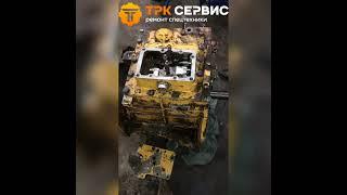 Ремонт КПП бульдозера KOMATSU D65PX-15 часть 1