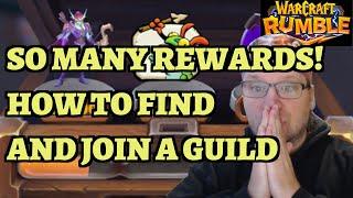 You Should Join a Guild NOW! The Complete Guide to Guilds in Warcraft Rumble