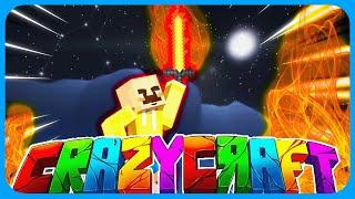 "Crafting EverBurn 1000 Fire Aspect" Crazy Craft 2024 | Auto Clicking Stream