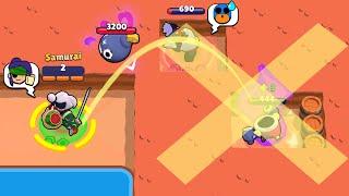 10000 IQ KENJI SURVIVES, TROLL NOOB BRAWLERS vs WALLS  Brawl Stars 2024 Funny Moments Fails ep.1542