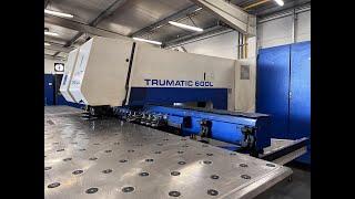 Punching press Trumpf Trumatic 600L, Company Amaron s.r.o.