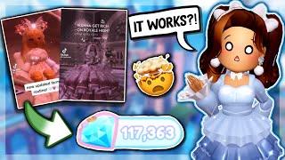 THESE TIKTOK ROUTINES ACTUALLY WORK!! I GOT TO 117K | Roblox Royale High TikTok Farming Routines