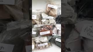 Набор глин 10 сортов по 100г