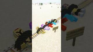 Minecraft Trolley Problem 