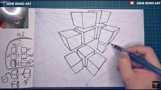 Intuitive perspective. How to draw without perspective grids. Part 1