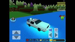 I made a DeLorean in babft (build a boat for treasure)デロリアン作ってみたよ！