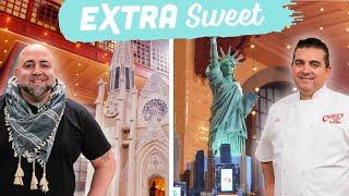 Buddy and Duff Create "The Big Apple" Themed Cakes: Extra Sweet | Buddy vs. Duff | Food Network