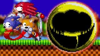 Can Sonic, Tails, Knuckles, Amy & Shadow ESCAPE FROM THE RINGOX (RINGFACE)? ⏰ Sonic Forever mods