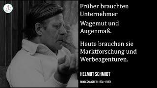 WIRTSCHAFT – von Helmut Schmidt bis Warren Buffett | Zitate berühmter Persönlichkeiten