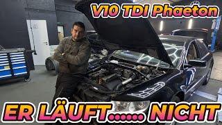 Der Motor macht mich fertig! Der V10 TDI ist eingebaut... aber läuft nicht