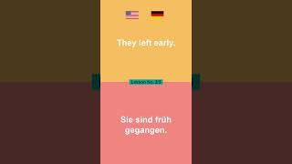 "Then" Learn easy German for Beginners: A Simple english words to Get You Started