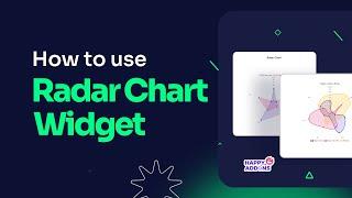 How to use Radar Chart Widget of Happy Addons