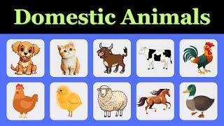 Ingliz tilida Uy Hayvonlari | Domestic Animals in English