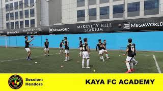 Kaya FC Academy Training Session: Headers