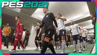 PES 2021 | England vs. Germany | EURO 2020 | at Wembley Stadium (Full Gameplay)