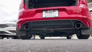 MK7 GTI Borla S-Type catback exhaust [Cold start]