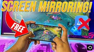 Phone Screen Mirroring in OBS FREE | ANDROID MAN YAN O IOS!