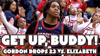 Plainfield 69 Elizabeth 61 | Union County Tournament Semifinal | Gordon Drops 23 at Kean!