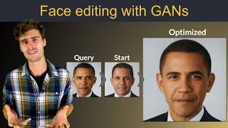 Editing Faces using Artificial Intelligence