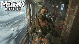 Metro Exodus - АРТЕМ УГОНЯЕТ ПАРОВОЗ | ПОБЕГ ИЗ МОСКВЫ