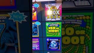 I purchased my scratchers from the machine! #scratchofftickets #lottomania #winner