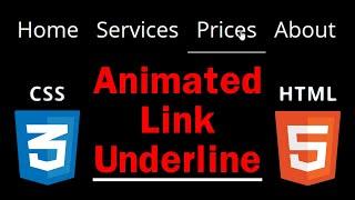 CSS - Link Underline Tutorial In 10 Minutes