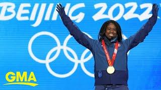 Gold medalist Erin Jackson joins ‘GMA3’