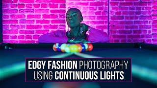 Edgy Fashion Photography Using Continuous Lights