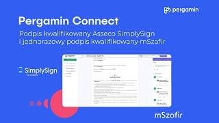 Pergamin Connect | Podpisy kwalifikowane w sekwencji dokumentów HR