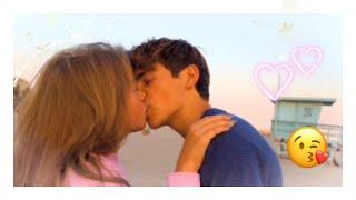 Ayden and Claire had their first kiss  on camera  | not a clickbait