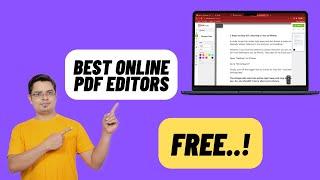 3 Best Free Online PDF Editors You Should Try