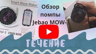 Течение в морском аквариуме. Обзор помпы Jebao MOW-3.