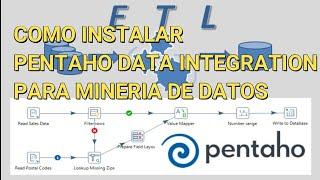 Tutorial Install Pentaho Data Integration  9.3