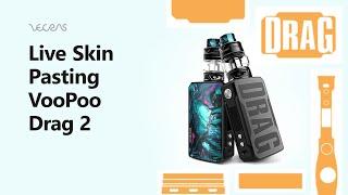 How to Apply Skin on VooPoo Drag 2 | VecRas