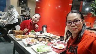 Happy new year na Bday pa ni Cristina! Bonding moment at Hon Wo Korean Buffet Restaurant.