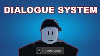 Dialogue System (Roblox Studio)