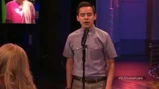 David Archuleta 02 Más Cerca, Dios, de Ti (Nearer My God to Thee) @ Live Chat (24 June 2014)