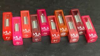 Mila Beaute Lipsticks | Hand & Lip Swatches | Wear Test | Review @milabeauteofficial