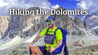 Hiking 80 Miles in the Italian Mountains | FACING MY FEAR OF HEIGHTS!